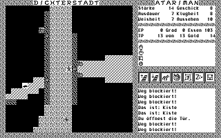 Stadt der Dichter (Die) atari screenshot